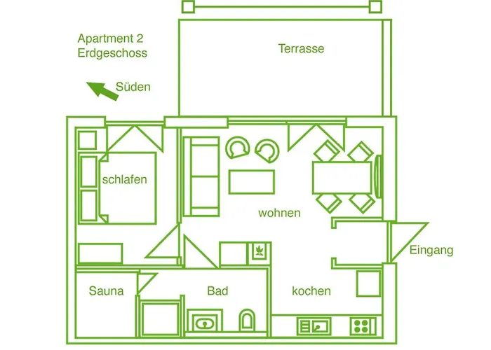 Apartamento Beim Windmueller App 2,3,4,5